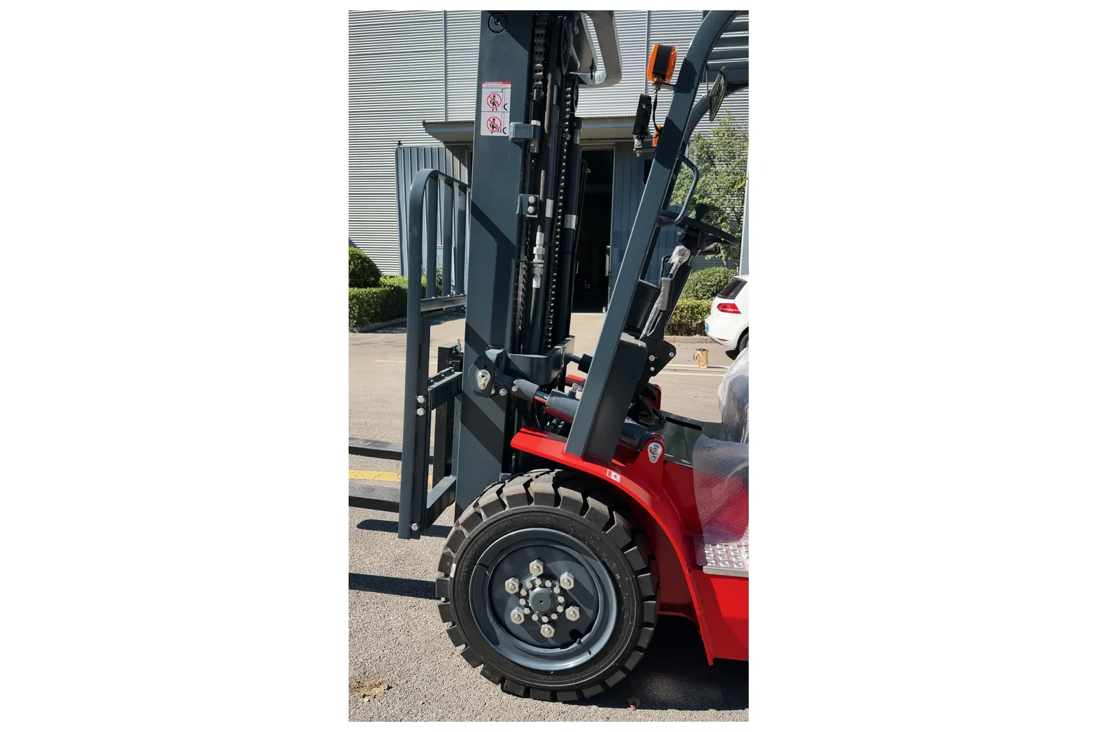 CPC(D)30 3 t diesel forklift — detail photograph
